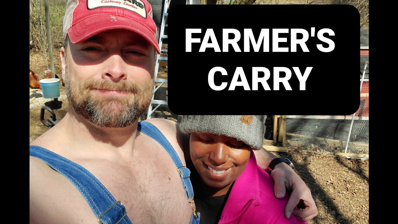 Farmer's Carry for Long Distance on a Hill