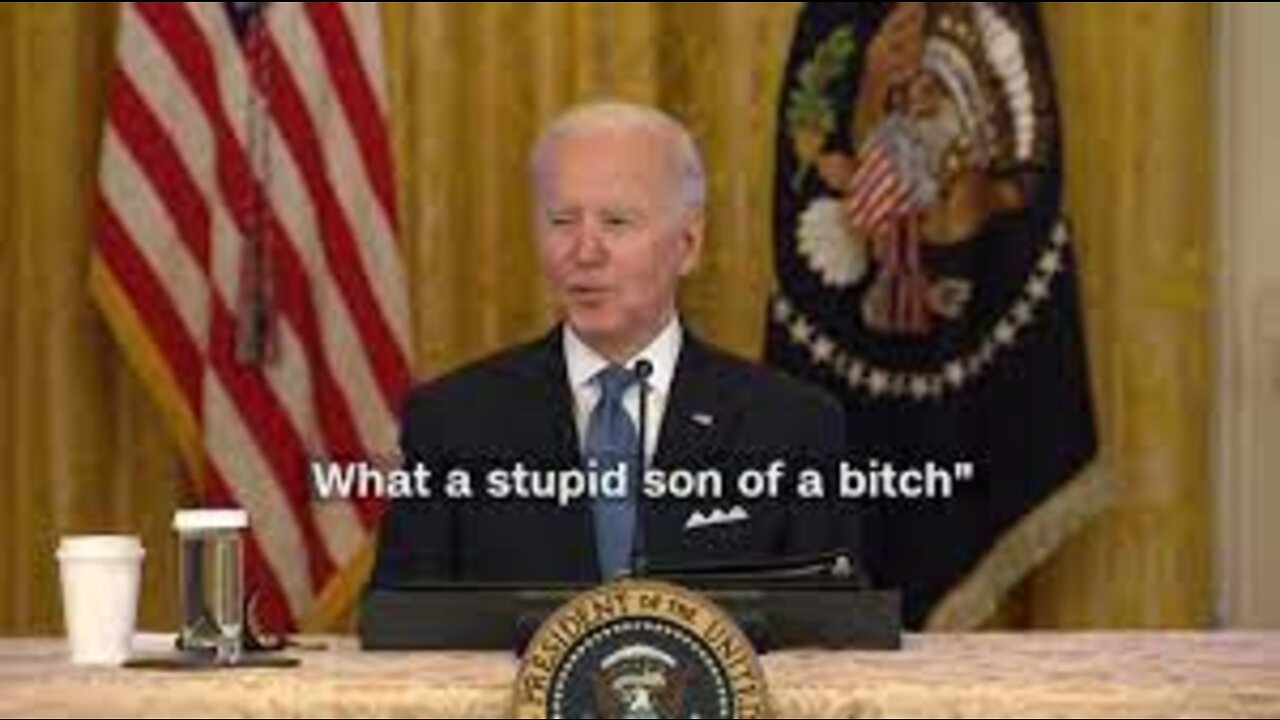 Joe Biden Calls A Reporter A ‘Stupid Son Of A Bitch