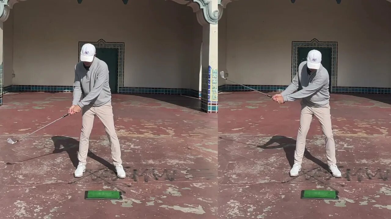 REAR Wheel Drive GOLF Swing: A new way to pressure your golf swing & eliminate early extension.