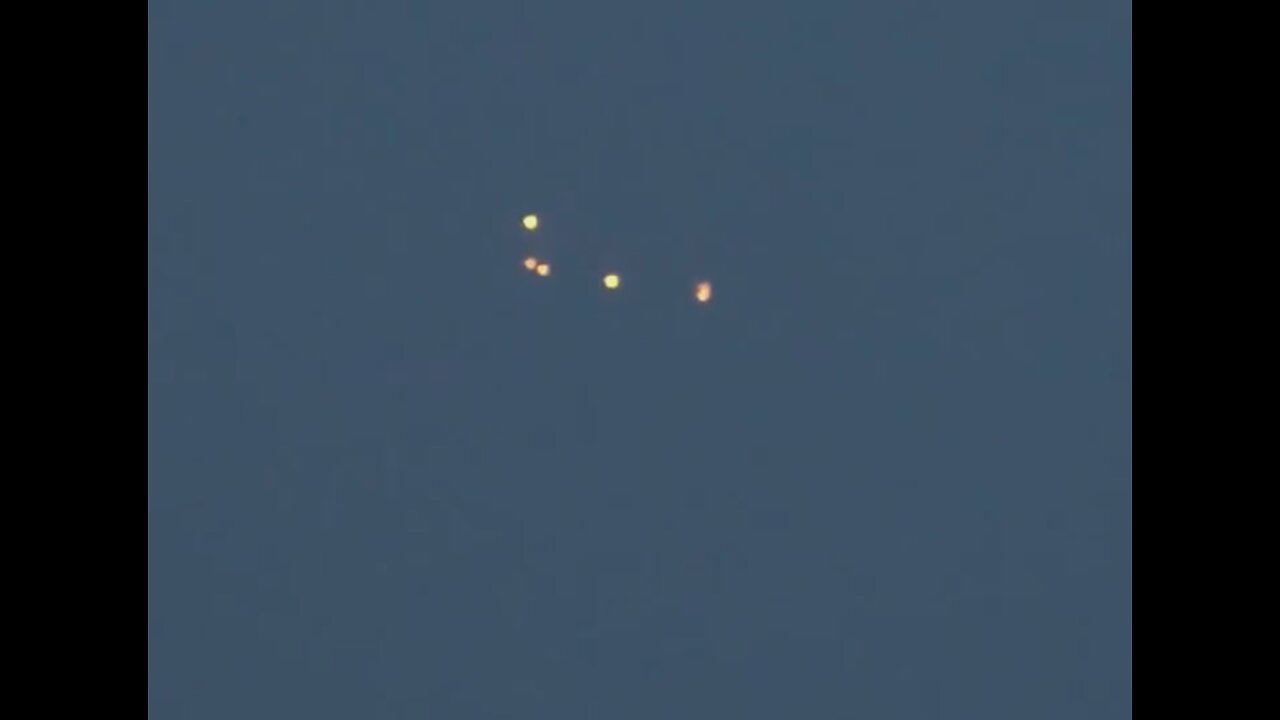 UFO Filmed over Arts Festival