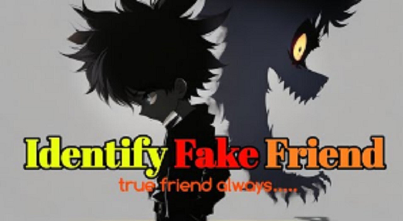 How To Identify Fake Friend.