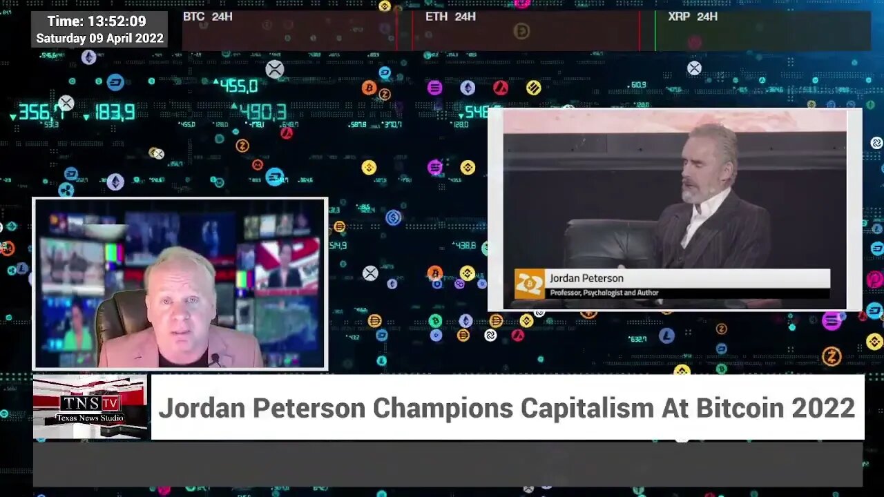 Jordan Peterson Champions Capitalism At Bitcoin 2022