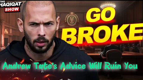 Andrew Tate's Advice Will Ruin You