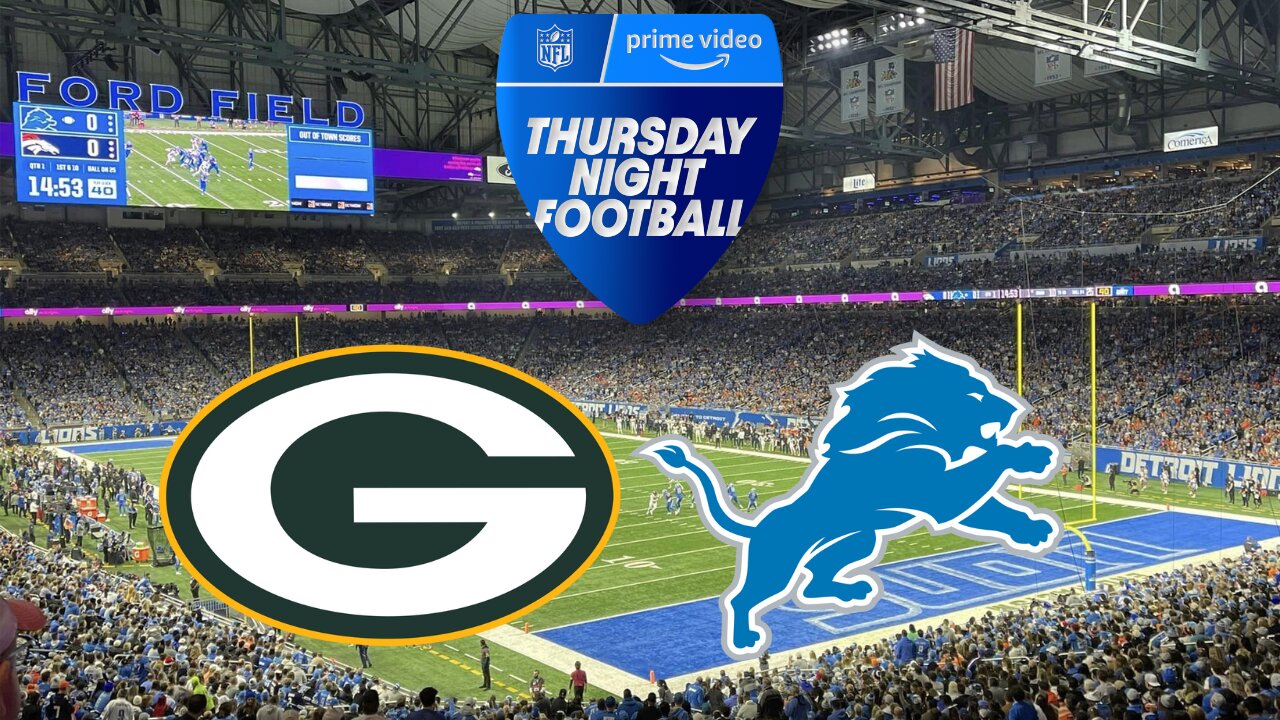 Packers @ Lions TNF LIVE REACTION & COMMENTARY #nfl #packers #lions #tnf