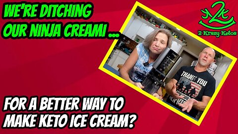 Ninja Creami Deluxe review | The best way to make Keto Ice cream?