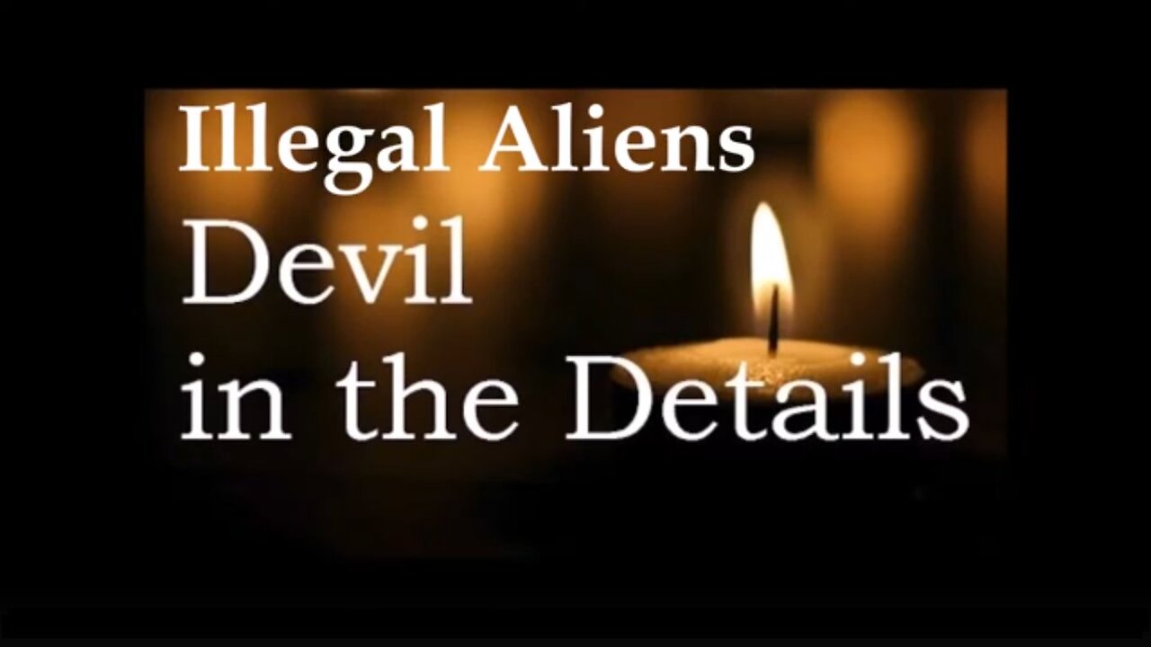 Illegal Aliens Devil in the Details