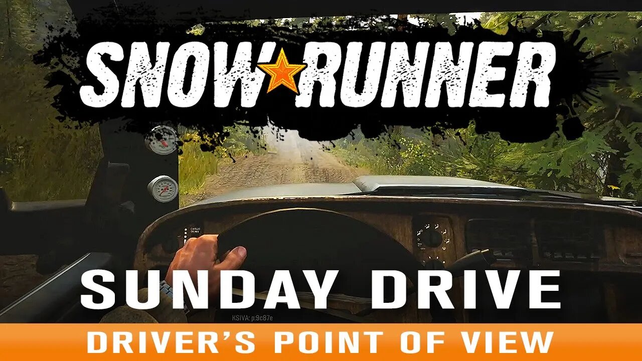 SNOWRUNNER | SUNDAY DRIVE IN THE BIG MOOSE 3500