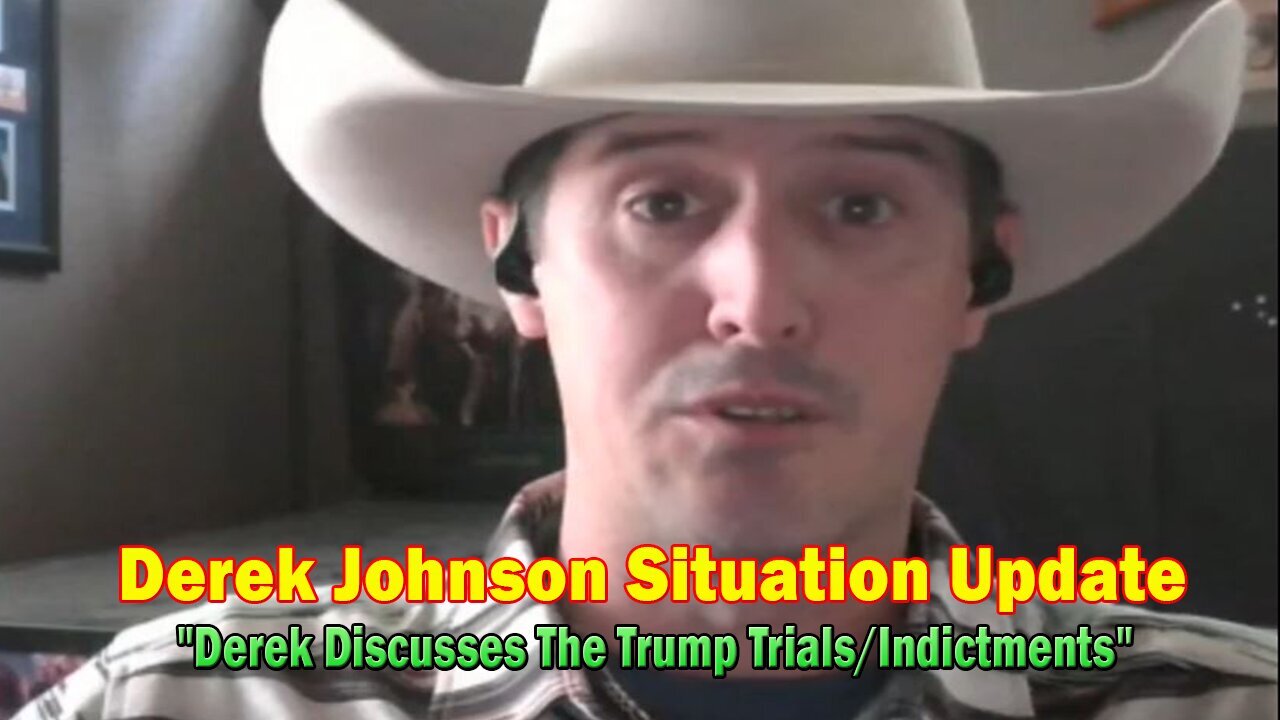 Derek Johnson Situation Update June 26: "Derek Discusses The Trump Trials/Indictments"