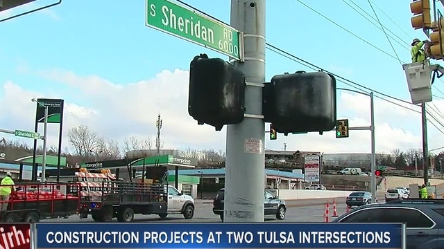 Construction Projects Begin At Two Major Intersections