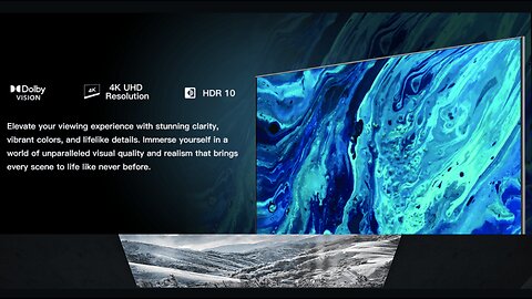 FPD 55-inch Smart TV Google TV 4K UHD with Google Play