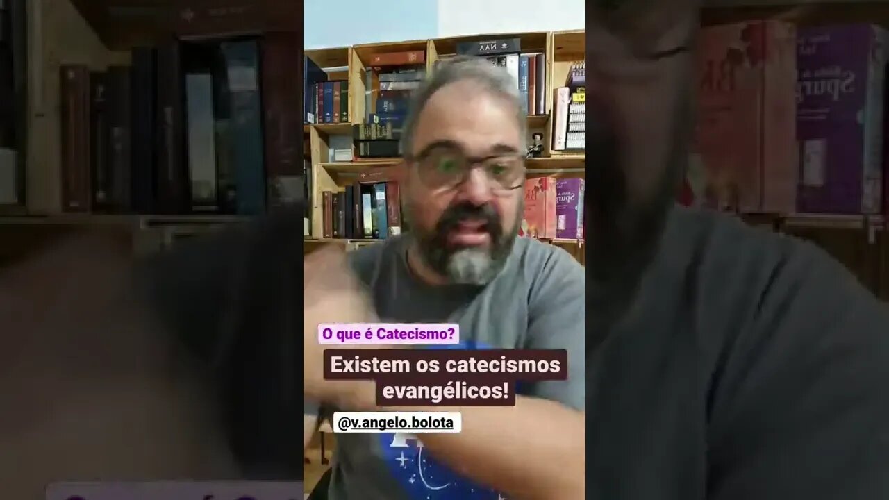 O que é Catecismo? - Muitos irmãos dizem que catecismo é coisa de católico. Será? #catecismo