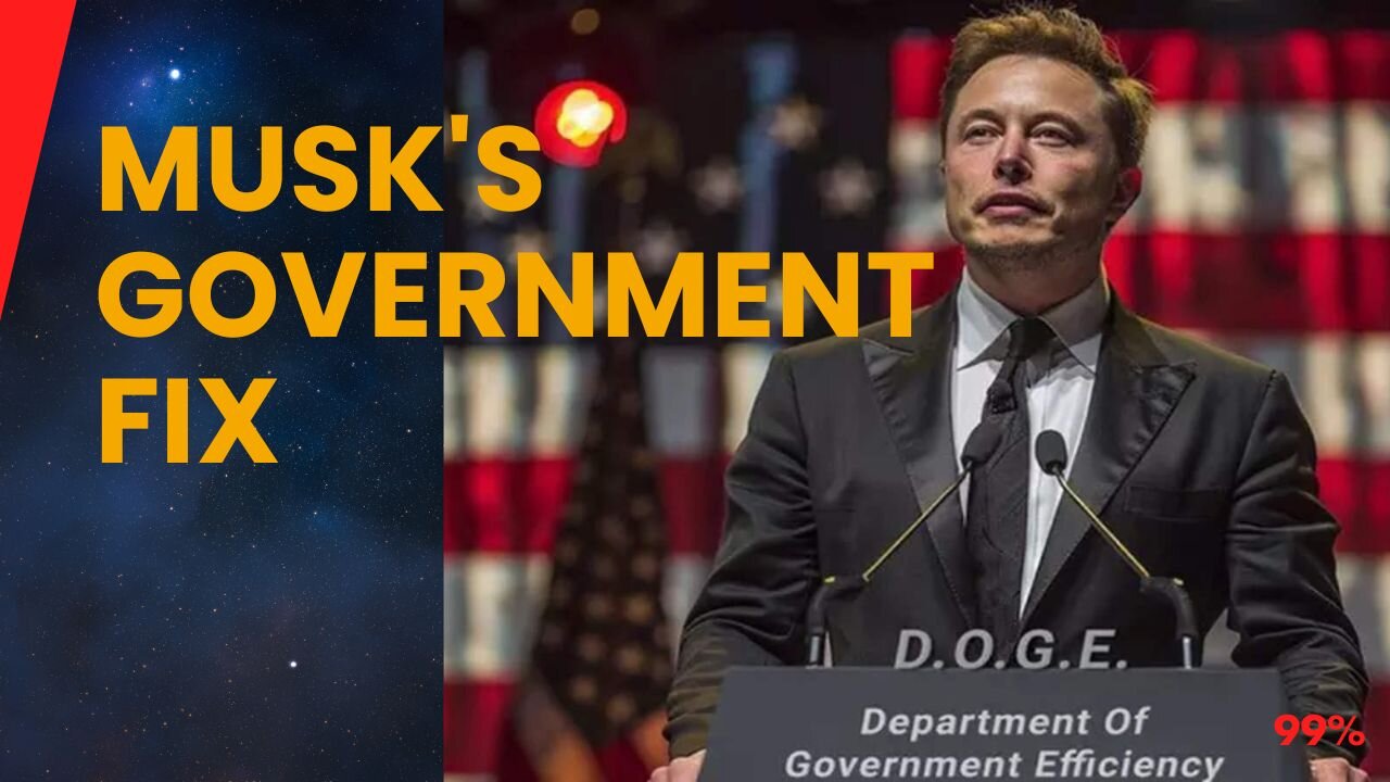 Elon Musk's Master Plan to Slash Government Waste!