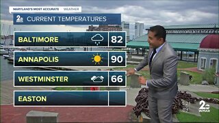 WMAR-2 News Cesar Cornejo's Tuesday weather