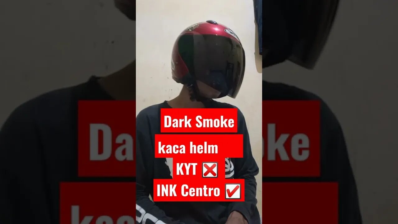 Kaca Helm Dark Smoke INK Centro