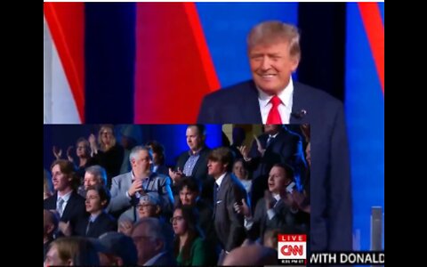 5/10/2023 - CNN Crowd cheered Trump! Biden and grandkids got bribe money! A Gift from God!