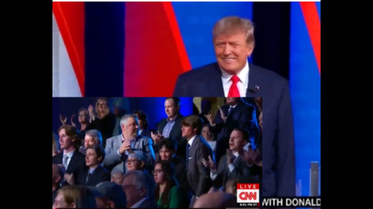 5/10/2023 - CNN Crowd cheered Trump! Biden and grandkids got bribe money! A Gift from God!