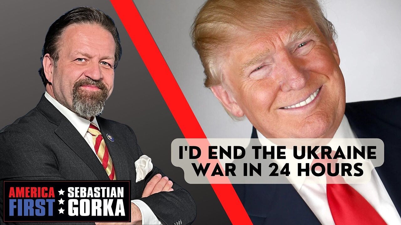 President Donald J. Trump with Sebastian Gorka on AMERICA First