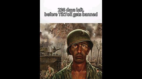 Tiktok will be banned 235 days from now..