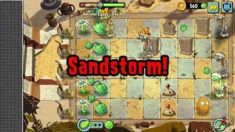 PvZ 2 - Version 2.7.1 - Ancient Egypt - Day 4