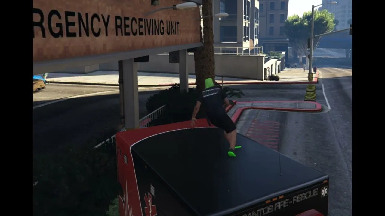 Capoeira practice on duty BLRP Badlands RP GTAV