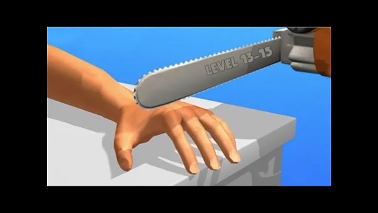 ASMR Cutting game! Relaxing sounds! Satisfying ASMR Video