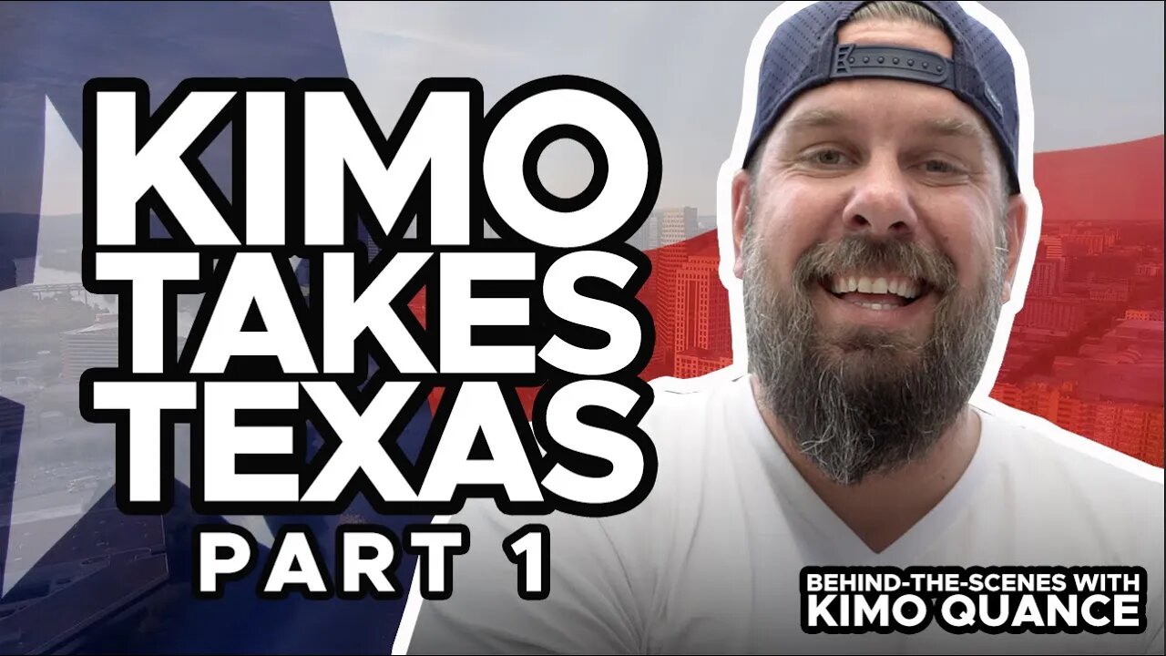 KIMO TAKES TEXAS: PART 1 (EPISODE 16 of BEHIND-THE-SCENES)