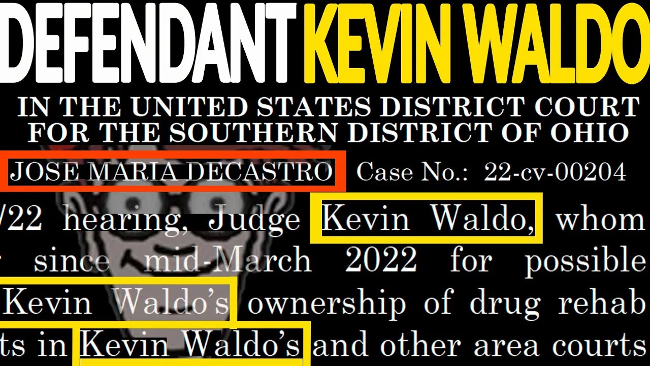 Defendant Kevin Waldo FILED - I’ll be home soon, Ironton. BRB - Keep my seat warm for me.