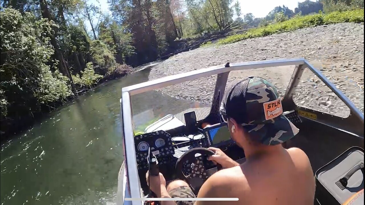 Mini Jetboat Side Streaming