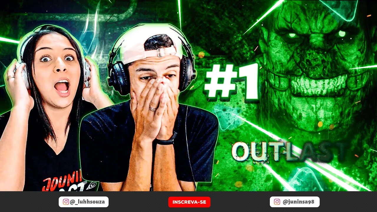 🔴 LIVE - JOGANDO OUTLAST COM A MINHA NOIVA #1 | #RUMO10K ❤