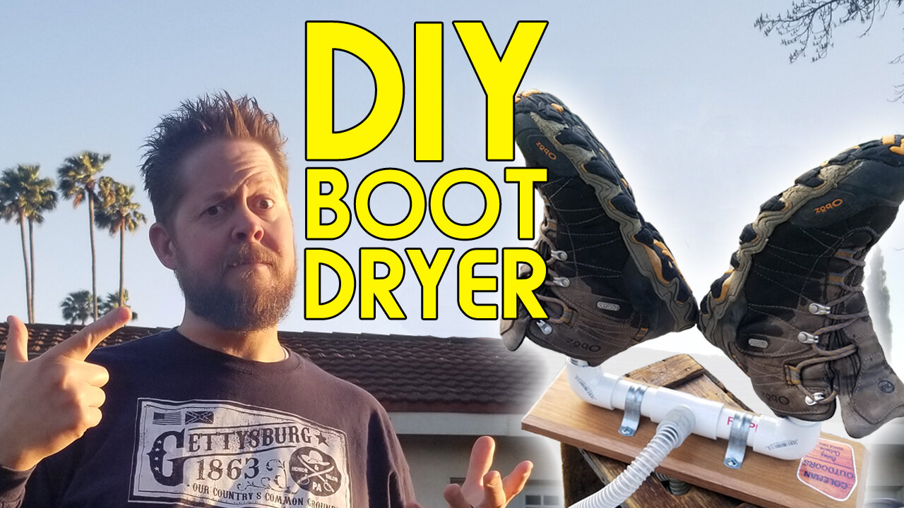 Making a DIY Boot Dryer