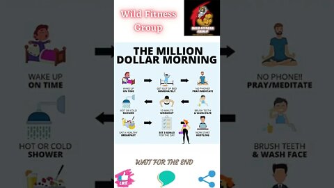 🔥The million dollar morning🔥#shorts🔥#wildfitnessgroup🔥25 August 2022🔥