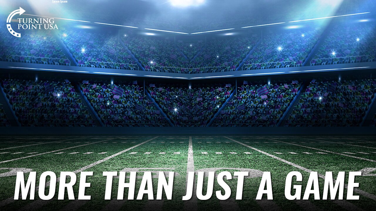 Sports. More Than A Game. Catch TPUSA's Ad LIVE During The Guaranteed Rate Bowl