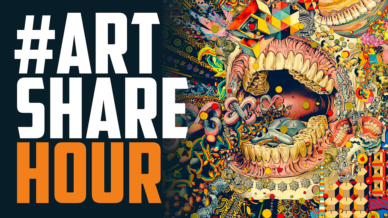 ART SHARE Hour #44 - For the the love of art!