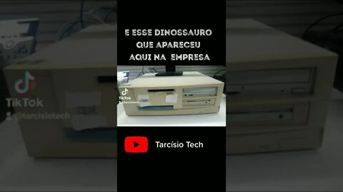 Esse dinossauro que apareceu aqui na empresa!?