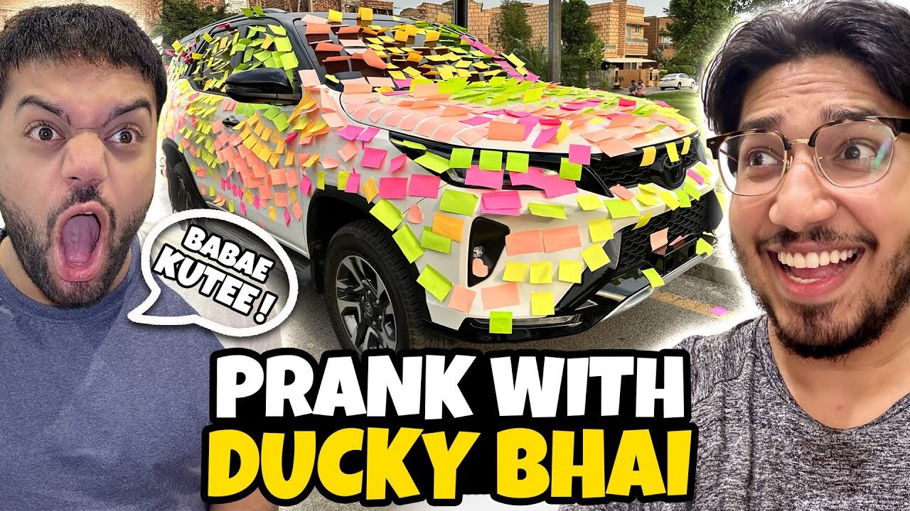 Ducky Bhai Sath Prank Kar Diya 😨