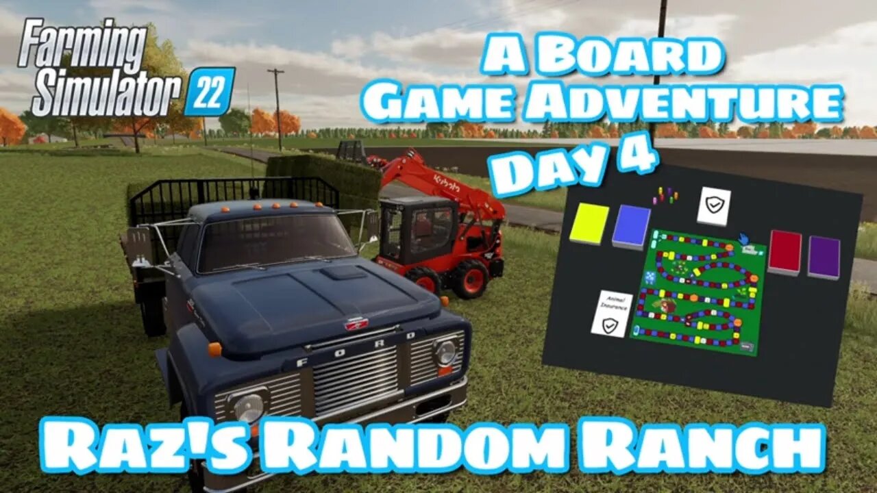 Day #4 Cutting It!! | Raz's Random Ranch | Farming Simulator 22