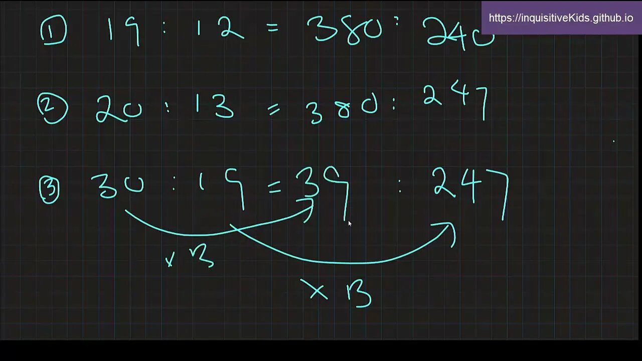 6th Grade Fractions and Proportions: Problem 3