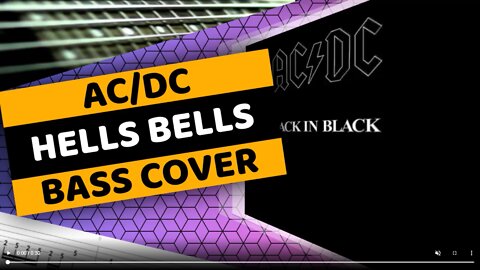 AC DC - Hells Bells - Bass Cover & Tabs