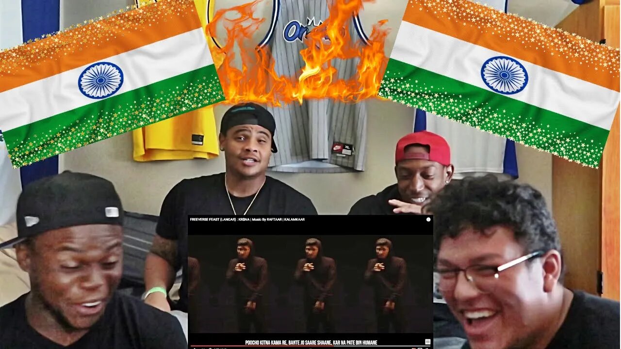 AMERICANS REACT TO INDIAN RAP | Ft. KR$NA- Freeverse Feast