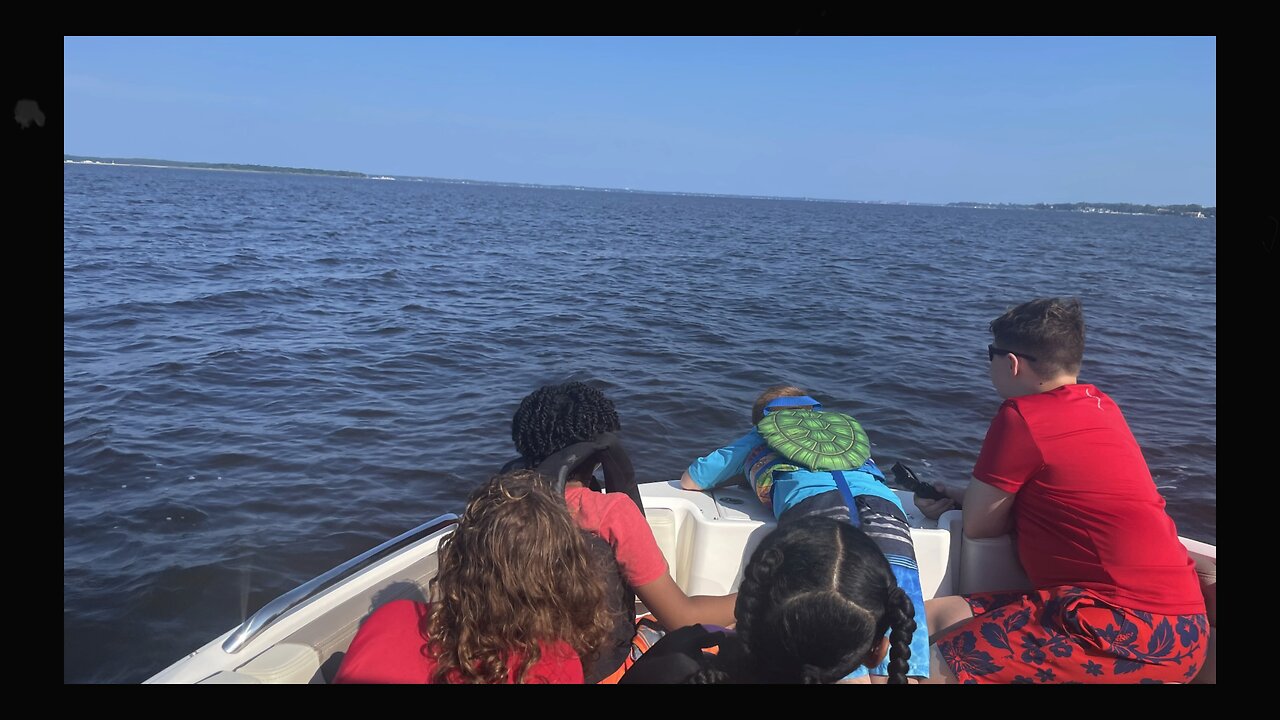 Blasian Babies Family And Friends Enjoy Boating With New Custom Aft Sunshade In Pirates Cove, Part 1