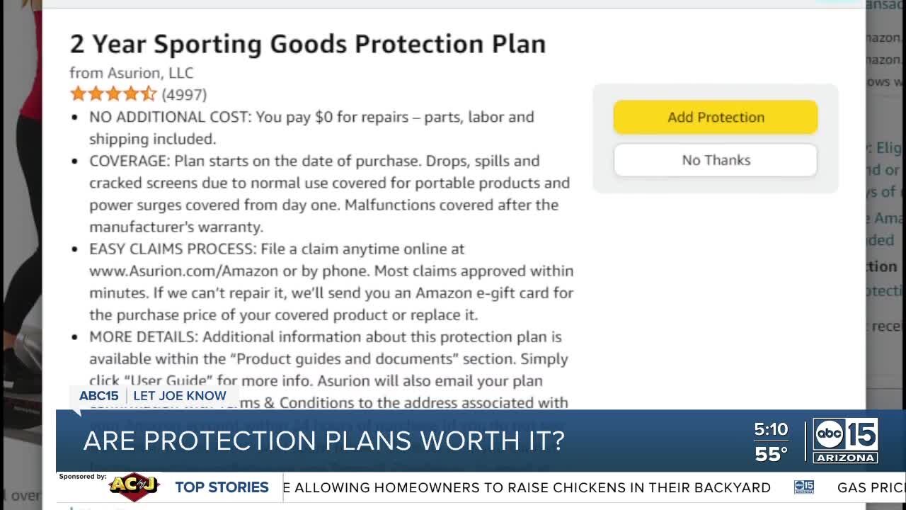 Protection plans: Are they worth the money spent?