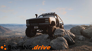 BeamNG.drive | Gavril D-Series D35 'Pig' | Rock Crawling in Johnson Whalley