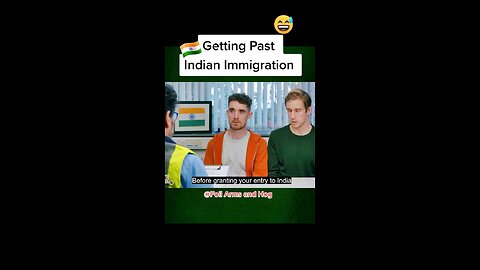 Getting past Indian immigration