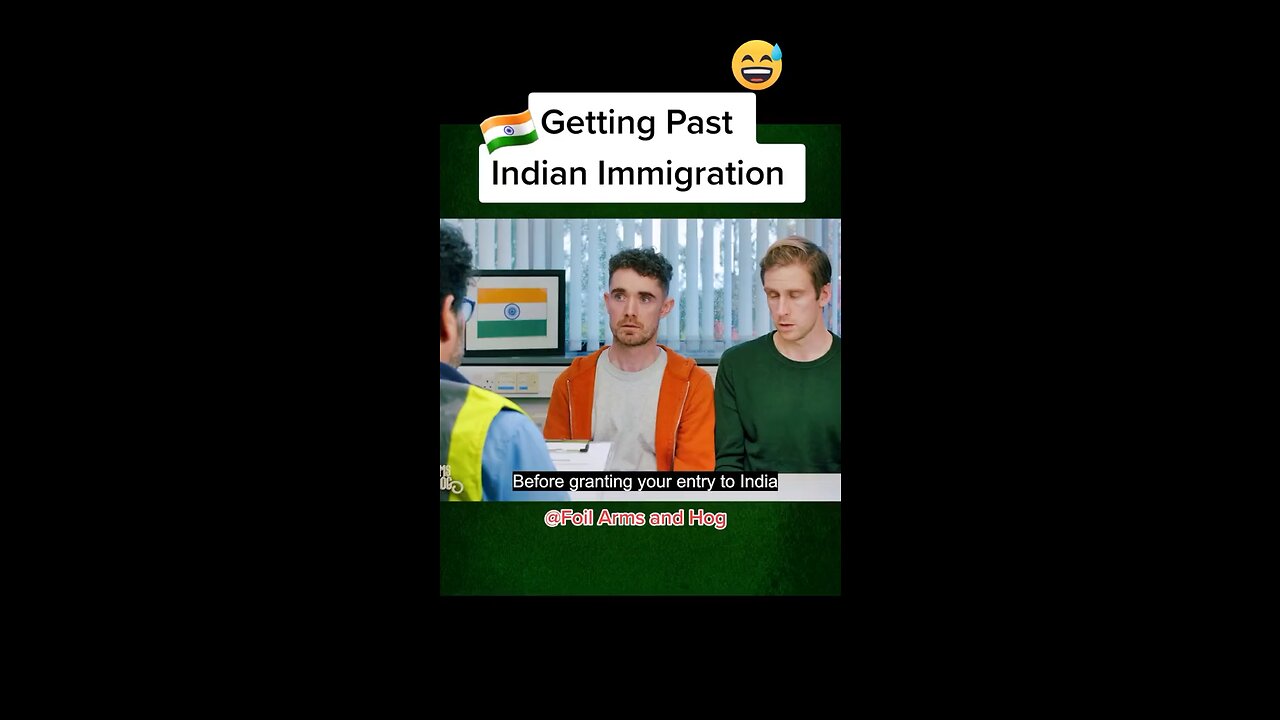 Getting past Indian immigration