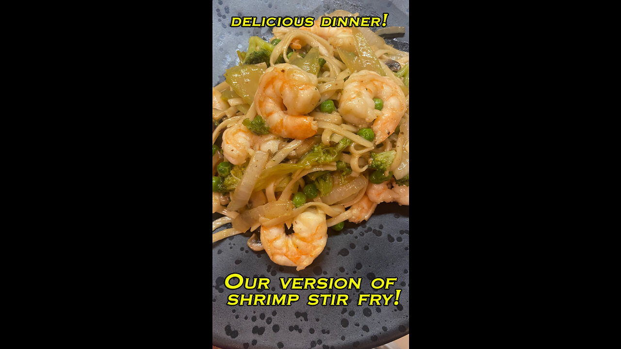 DELICIOUS SHRIMP STIR FRY NOODLE