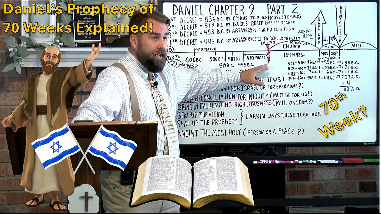 Daniel 9:24 to 27 Prophecy of Daniel's 70 Weeks Explained