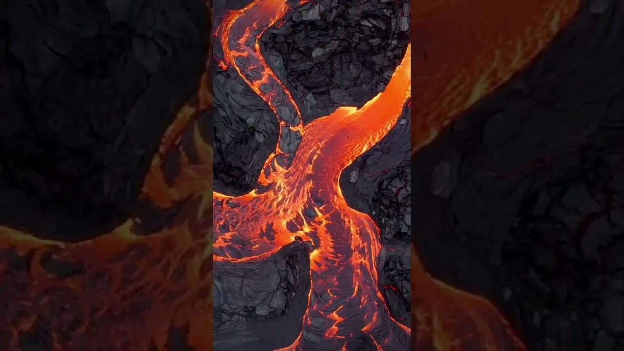 very clear volcano eruption iceland