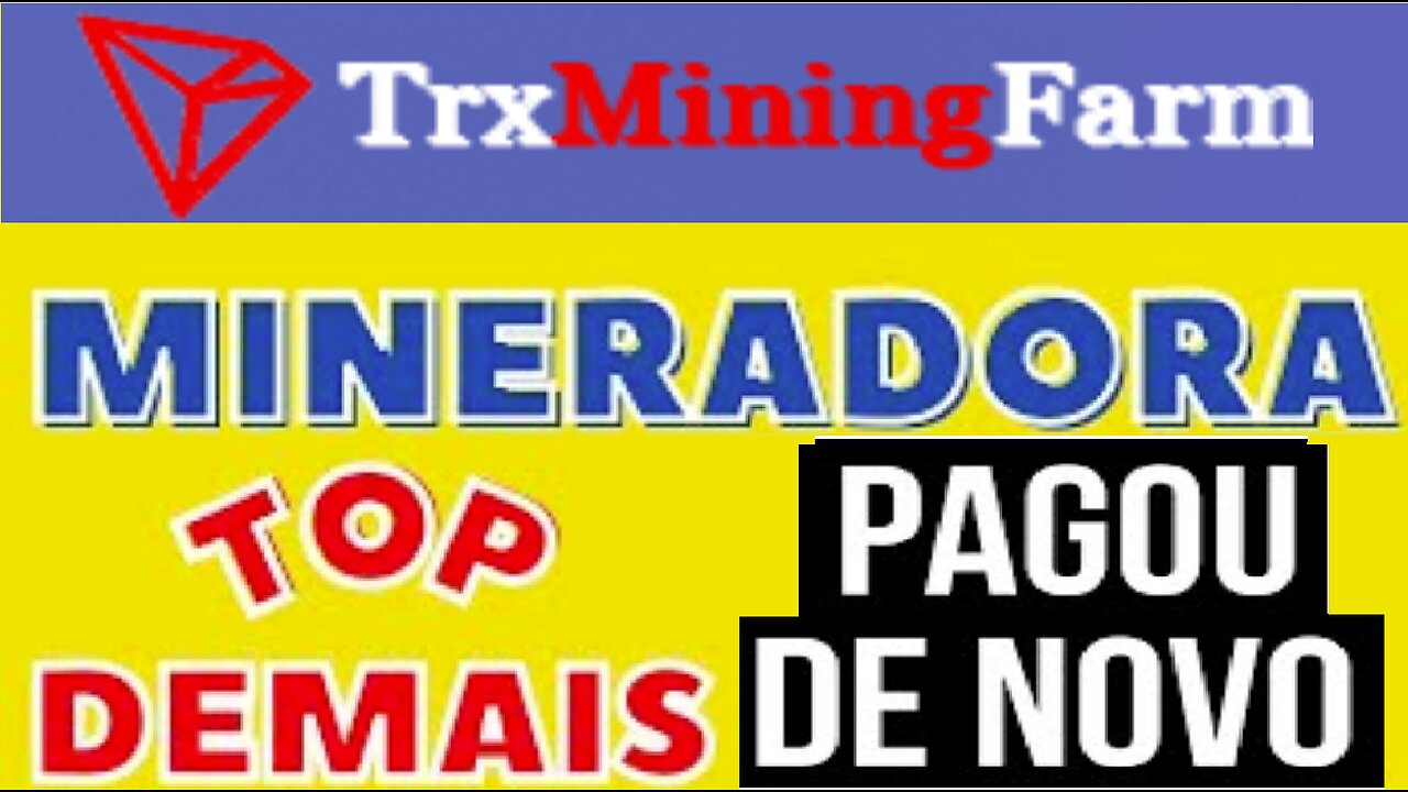 Saque de 271 TRX na Mineradora TrxMiningFarm no FREE | 100 Gh/s grátis | Ganhar dinheiro em 2023