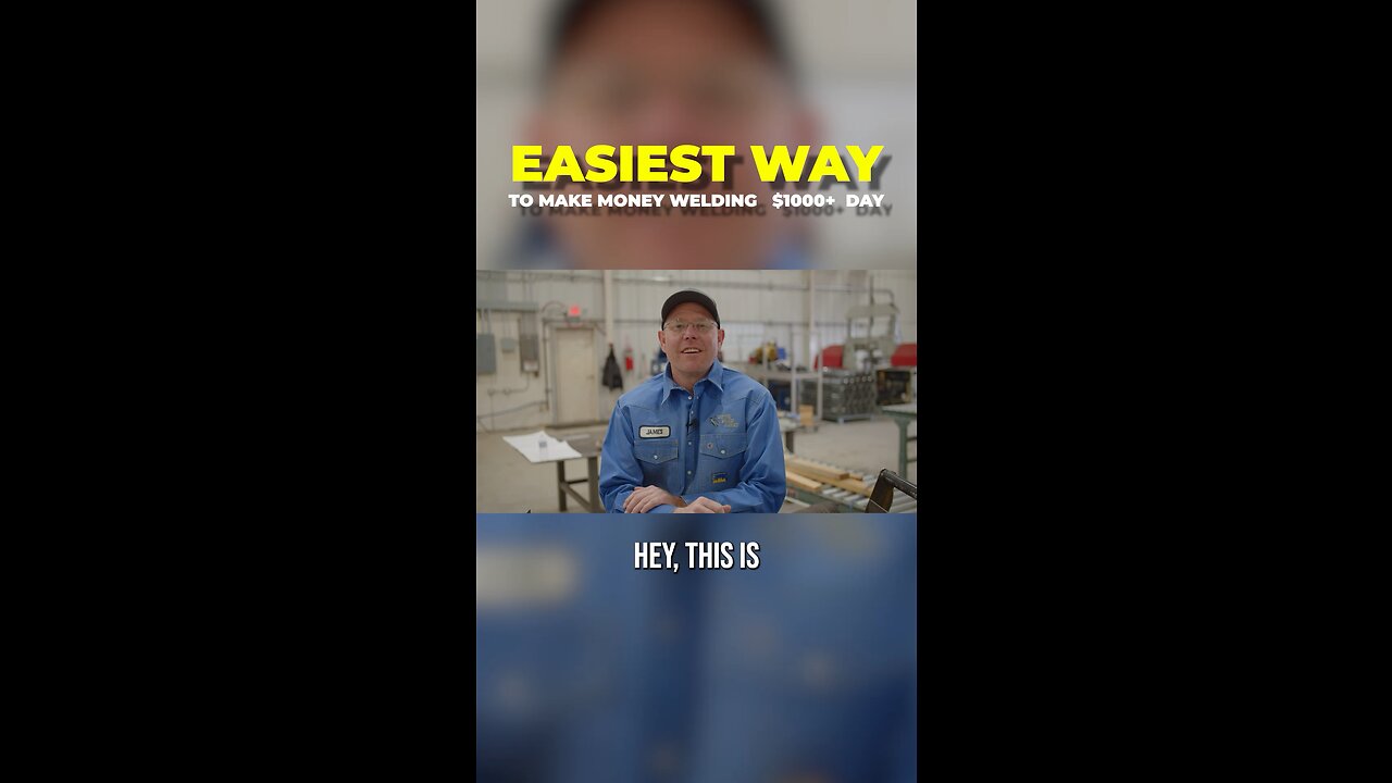 EASIEST Way To Make Money WELDING $1000+ DAY