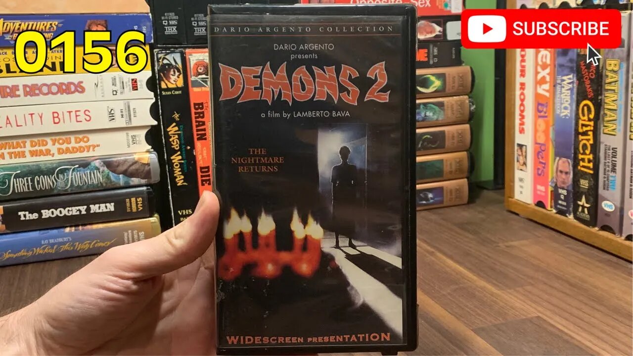 [0156] DEMONS 2 (1986) VHS [INSPECT] [#demons2 #demons2VHS]